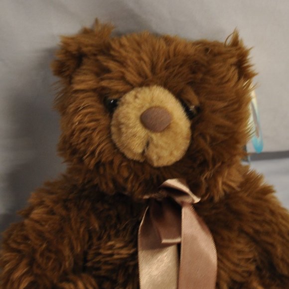 plush sootheze chocolate bear NWT stuffed animal (496w) - Picture 2 of 11